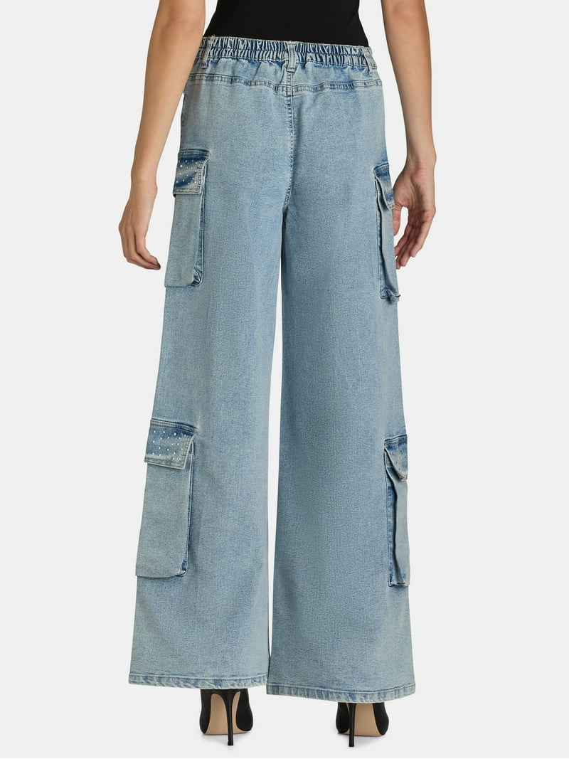 MINEDENIM Denim Wide Cargo PS （KHA） MINEDENIM - Denim Wide Cargo PS （KHA） / デニム ワイド