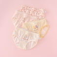 thumbnail image 2 of Soft Cotton Girls Underwear Toddler Girls Briefs Soft Undies Size 3T 4 T 5T-10T, 2 of 7