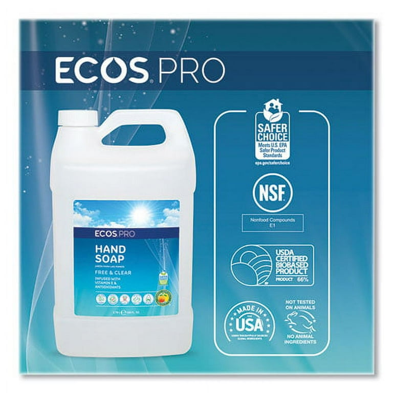 Liquid Hand Soap, Free and Clean Scent, 1 gal Bottle Liquid Hand Soap, Free and Clean Scent, 1 gal Bottle