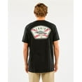 thumbnail image 3 of Rip Curl Men's BLACK Rock The Swamp Gator Short Sleeve T-Shirt, 2XL, 3 of 4