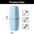 thumbnail image 2 of Portable Toothbrush Case & Cup with Cover - Travel & Bathroom Organizer, 2 of 7