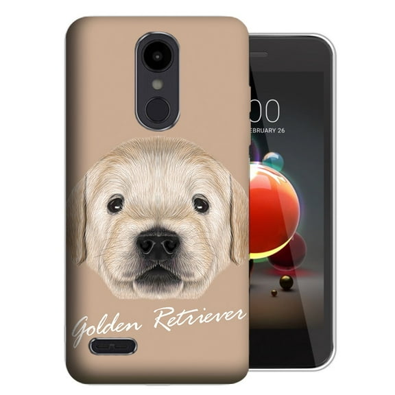 MUNDAZE LG Stylo 5 Golden Retriever Design Phone Case Cover