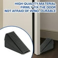 thumbnail image 6 of TALENO Door Stoppers for Bottom of Door,Spring Heightening Design Door Stoppers Heavy Duty,Punch-Free Design Door Jammer Door Stopper,black, 6 of 7