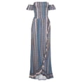 thumbnail image 4 of LASCANA LASCANA Women's Ruffled Print Maxi Dress Ruffles, 4 of 5