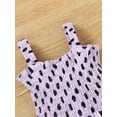 thumbnail image 6 of Franhais Baby Girls 2Pcs Summer Outfits, Sleeveless Dots Print Shirred Romper + Headband Set, 6 of 9