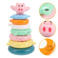 thumbnail image 3 of 1 Set Stacking Toys Rainbow Ring Stacking Game Toys Toddlers Early Educational Toys, 3 of 7