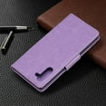 thumbnail image 5 of Galaxy Note 10 Cases Covers Wallet, Allytech Slim Fit Protective PU Leather Butterfly Embossed Kickstand Lightweight Shockproof Cards Slots Wallet Cover Case for Samsung Galaxy Note 10, Violet, 5 of 8