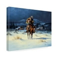 thumbnail image 2 of Jack Sorenson 'Bringing Christmas Home' Canvas Art, 2 of 4