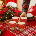 thumbnail image 6 of Dmlowu Christmas Paper Cups - 10pcs Disposable Cups & Coffee Cups for Xmas Decor, Exquisite Christmas Decorations Cups for Xmas Weddings Holiday Party Supplies, 6 of 9