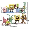 thumbnail image 3 of 8pcs Easter Spongebob Squarepants,patrick Star Cartoon Anime Doll Kids Halloween Gift Toy Set, 3 of 3