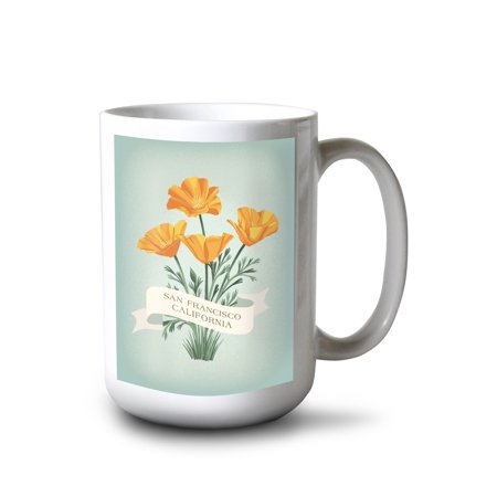 

Lantern Press 15 fl oz Ceramic Mug Orange County California State Photomontage State Series Dishwasher & Microwave Safe