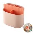 thumbnail image 3 of Chopstick Holder 5-compartment Kitchen Utensils Drying Rack Chopstick Cage with Removal Bottom Cover for Home Kitchen Restaurant, 3 of 9
