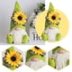 thumbnail image 5 of Hugtrwg Girasoles Felpa Sin Rostro Elfo Enano Tomte Muñeca Adornos Verde, 5 of 9