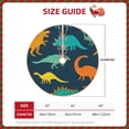 thumbnail image 4 of Bingfone Christmas Tree Skirt Mat Christmas Decoration Interior 30"-Cartoon Dinosaur, 4 of 8