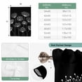 thumbnail image 6 of Spring Dandelion Balloon Curtains for Living Room/French Door, Modern Country Flower Black White Tie Up Curtains 63 Inch Length Energy Saving Kitchen Curtains Shades for Windows 42"x63", 6 of 8
