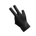 thumbnail image 4 of Pool Cue Guantes de billar Mano izquierda Accesorios de billar Universal Mujeres Hombres Elástico Transpirable Juegos de interior Tres Finger Show Gua negro gris shamjiam Guantes de billar, 4 of 8