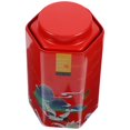 thumbnail image 3 of Loose Leaf Tea Canister Decorative Tea Storage Jar Simple Design Home Users Tinplate 1Pcs, 3 of 4