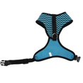 thumbnail image 2 of Reflective Pet Harness with Traction Rope for Small Medium Cats and Dogs, Blue S, 2 of 3