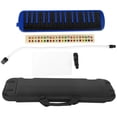 thumbnail image 2 of Cergrey Musical Instrument, Ergonomic Durable Melodica, Brass Resin Small Size Music Practice Playing For Music Enthusiast Beginner, 2 of 8