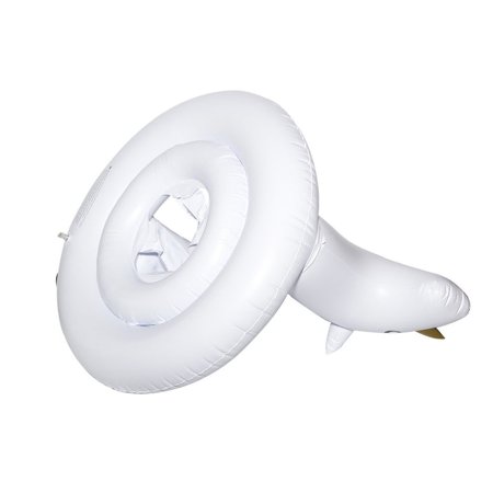 Pool Float Unicorn Toddlers Floaties Inflatable Swimming Ring with Handles Aged 1-6 Years