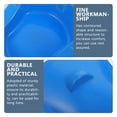 SHISUYAN Blue Plastic Bedpan with Lid Heavy Duty Nursing Urinal for