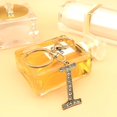 thumbnail image 4 of SURJDE Letter Keychains for Women Purse Charms for Handbags Crystal Initial Alphabet Pendant with Key Rings, 4 of 6