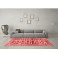 thumbnail image 3 of Ahgly Company Indoor Square Persian Red Traditional Area Rugs, 8' Square, 3 of 4