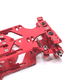 thumbnail image 4 of Bewildely 1 Juego de MINIQ coches de Control remoto varilla de engranaje de dirección resistente camión monstruo accesorios de coche vehículos Kits de construcción modelo Rojo, 4 of 5