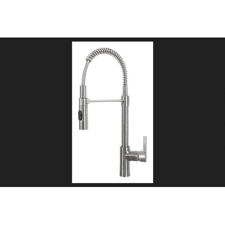 Franke Fuji Pull Down Sprayer One Handle Satin Nickel Kitchen Faucet