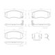 thumbnail image 2 of BALATAS CERAMICAS ECLIPSE 1996 al 1999 MITSUBISHI 2.4L L4 Delanteras BREMBO ., 2 of 5