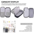 thumbnail image 3 of Durable Pen Pencil Case Big Storage Pen Pouch Bag For School Supplies Office College Teen Girls Adults, Purple, 3 of 5
