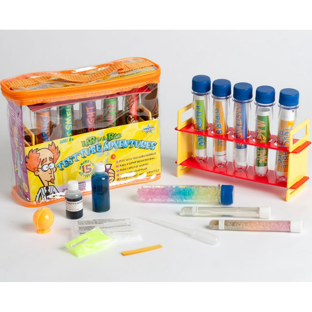 Be Amazing Toys Test Tube Adventures Lab In A Bag Kit