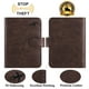 thumbnail image 4 of Funda para pasaporte, cartera, piel con bloqueo RFID PASCACOO, 4 of 9