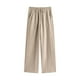 thumbnail image 3 of WILLBEST Pantalones Casuales elegantes para Mujer, de Cintura Alta, Holgados, Largos y con Cordón para Mayor Comodidad y Estilo En el Uso Diario y Viajes. Grande, 3 of 3