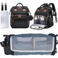 thumbnail image 1 of Backpack with Changing Station,Large Baby Bag Extra Options Baby Diaper Bag with Changing Station, 1 of 8