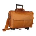 thumbnail image 2 of David King & Co 104T Wheeled Briefcase- Tan, 2 of 2