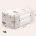 thumbnail image 1 of Non-woven Foldable Storage Box organizer Portable Clothes Organizer Tidy Suitcase Home Storage Box Quilt Storage Container Bag, 1 of 7