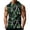 Green, variant on Men’s Sleeveless Hoodie Vest with Drawstring Hood and Front Pocket Casual Loose Fit Camouflage Print Athletic Top for Outdoor Activities