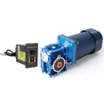 thumbnail image 4 of Worm Gear Motor 120W AC 220V Speed Control Governor Industrial Electrical Accessories(Reduction Ratio 80 ), 4 of 11