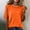 24# Orange, variant on Short Sleeve Tops for Women Crewneck Solid Color Casual Knit Blouses 2026 Summer Lightweight Loose Fit Shirts Dark Purple L