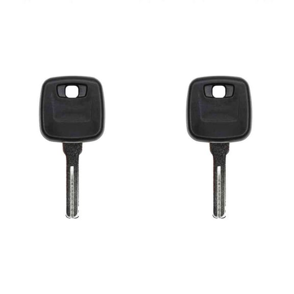 Replacement Transponder Ignition Car Key for Volvo S60 2006 Part number 9203132 NE66 Chip ID 48 Pack of 2