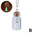 thumbnail image 4 of Halloween drift bottle glow in the dark ghost necklace• L8R12, 4 of 6