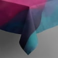 thumbnail image 5 of Colorful Tie Dye Wave Pattern Square Tablecloth,Waterproof Square Table Cover,Wipeable Spillproof Washable Table Cover for Home Kitchen Party Decor 42"X42"(107x107cm), 5 of 6