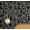 Black, variant on S4Sassy Self-Stick Decorative Wallpaper, Feathered Foliage Wall Paper, Vinyl Waterproof Contact Paper, Brown, 25"x240" Removable Renter Friendly Wall Covering For Bedroom, Dining room