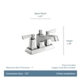 thumbnail image 2 of Moen Ws84922 Conway 1.2 GPM Centerset Bathroom Faucet - Chrome, 2 of 2