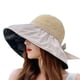 thumbnail image 1 of Sombreros de malla para el sol para mujer, ligeros, plegables, para playa, con ala ancha, sombrero de pescador, 1 of 5