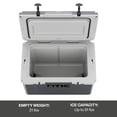 thumbnail image 6 of RTIC Ultra-Light 52 Qt Hard-Sided Ice Chest Cooler, Fits 76 Cans, Grey, 6 of 11