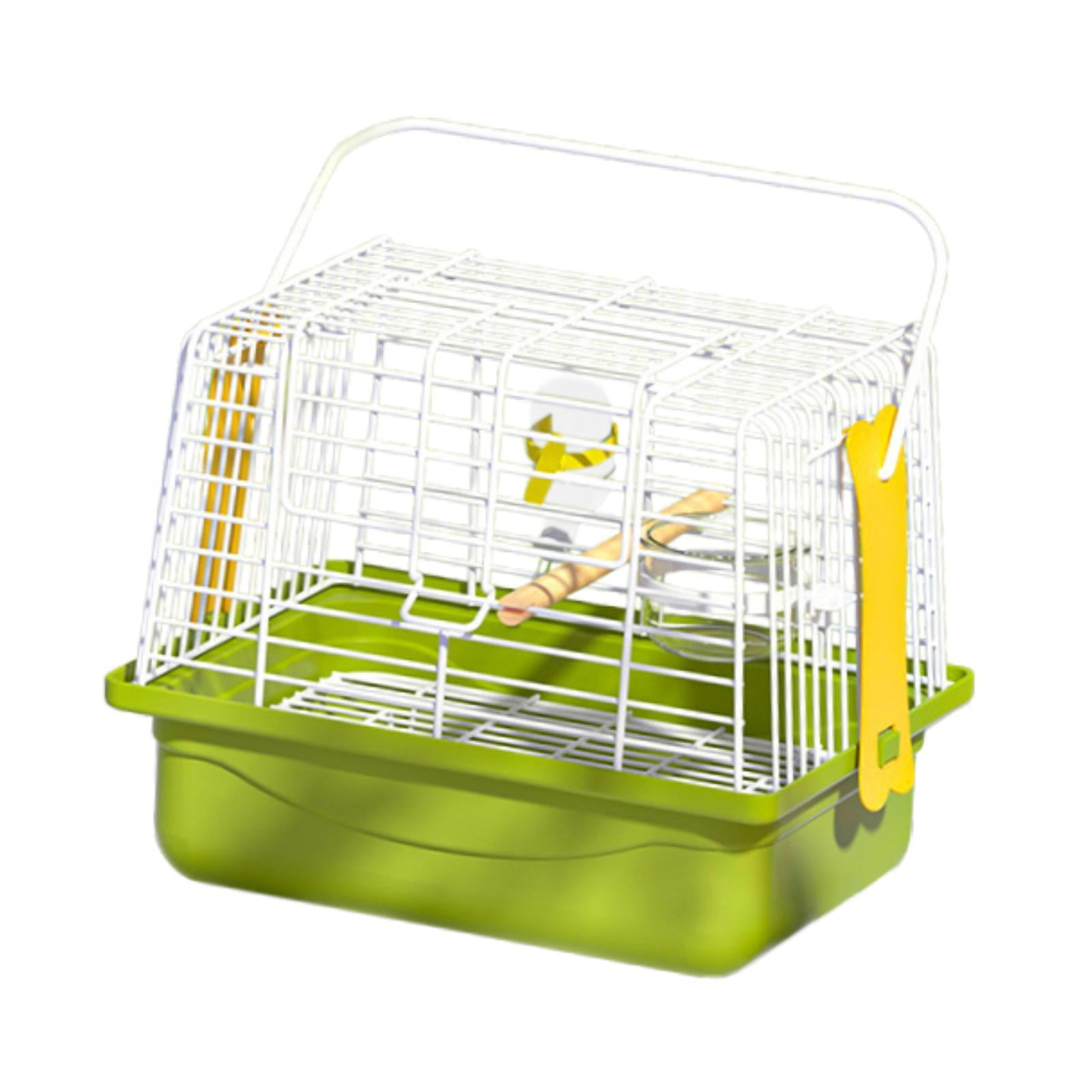 balikha Bird Carrier Travel Cage with Standing Perch,Lightweight Portable Travel Cage Carrier for Outdoor Adventure,Parakeets,Parrots set of 5