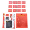 thumbnail image 2 of Toys Kids Magnetic Drawing Board Educational Chidren Diy Toy de Escritura Con cuentas de acero, 2 of 7