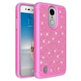 thumbnail image 2 of LG Aristo 2 Case, LG Tribute Dynasty Case, Glitter Bling Shockproof Dual Layered Cover with [HD Screen Protector] Phone Case - Hot Pink, 2 of 2